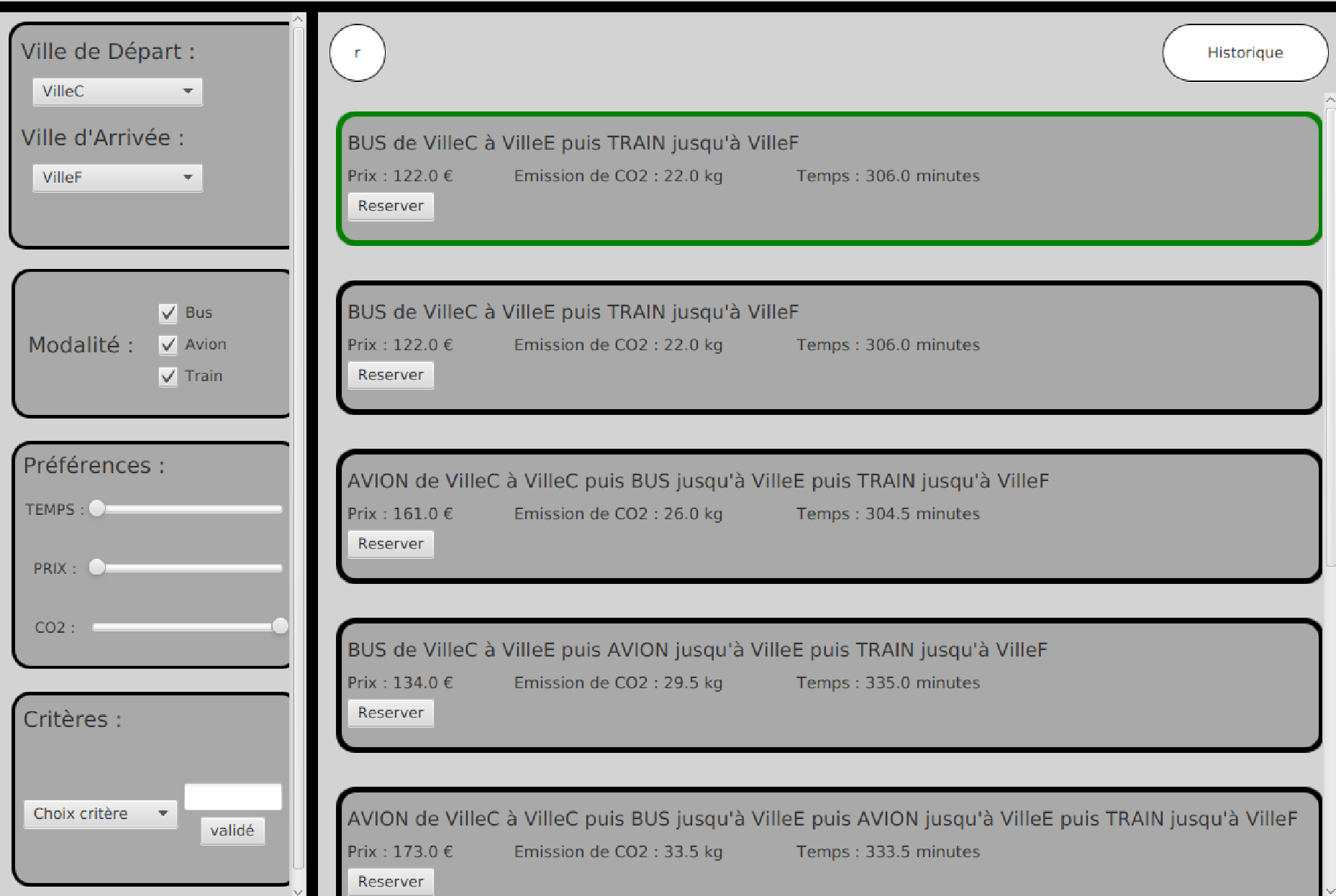 Capture d'écran du jeu 'Legend of War'