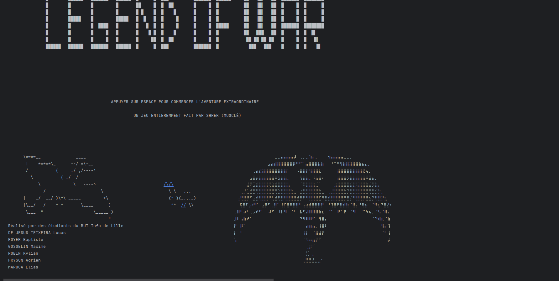 Capture d'écran du jeu 'Legend of War'